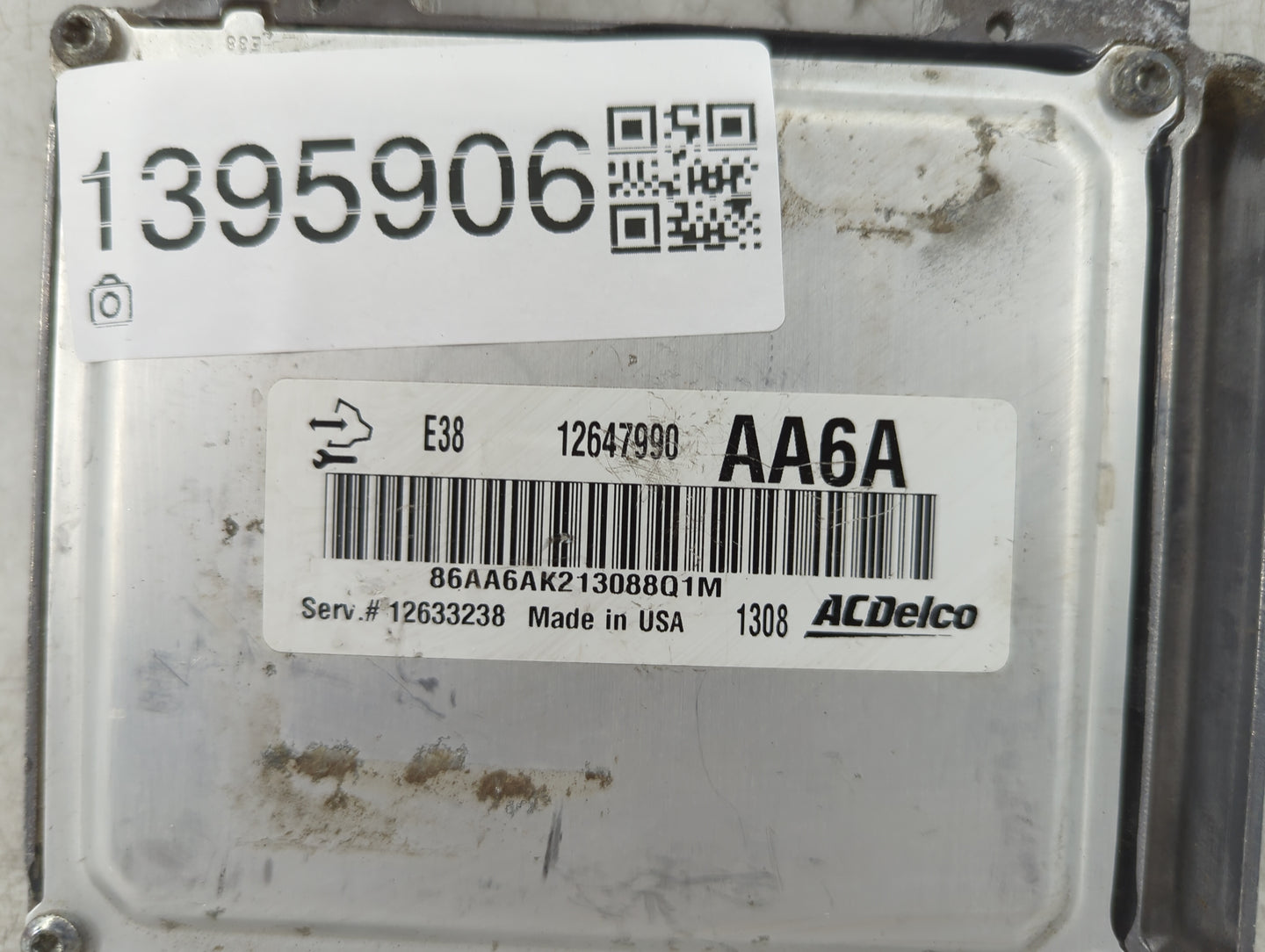 2010-2013 Gmc Sierra 1500 PCM Engine Control Computer ECU ECM PCU OEM P/N:12647990 Fits OEM Used Auto Parts - Oemusedautopar