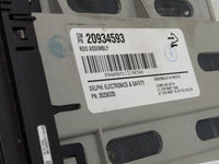 2010-2013 Gmc Sierra 1500 Radio AM FM Cd Player Receiver Replacement P/N:20934593 Fits OEM Used Auto Parts - Oemusedautopart