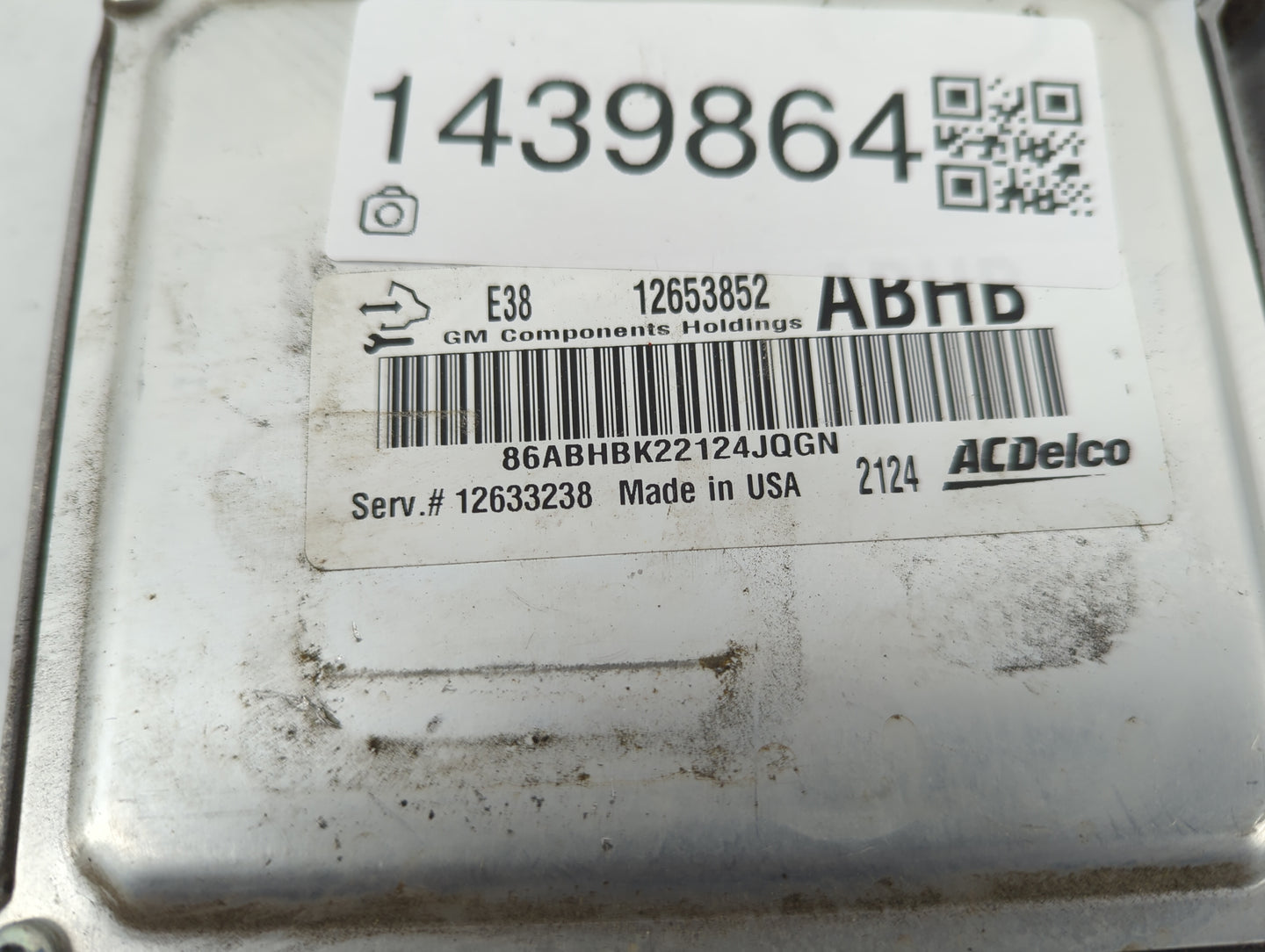 2010-2013 Gmc Sierra 1500 PCM Engine Control Computer ECU ECM PCU OEM P/N:12653852 12633238 Fits OEM Used Auto Parts - Oemus