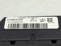 2012-2013 Gmc Sierra 1500 Climate Control Module Temperature AC/Heater Replacement P/N:22803599 Fits Fits 2012 2013 2014 OEM