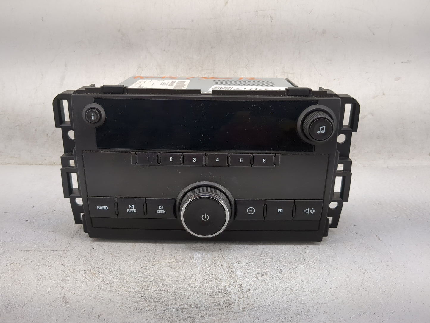 2007-2013 Gmc Sierra 1500 Radio AM FM Cd Player Receiver Replacement P/N:28162319 25942014 Fits OEM Used Auto Parts - Oemuse
