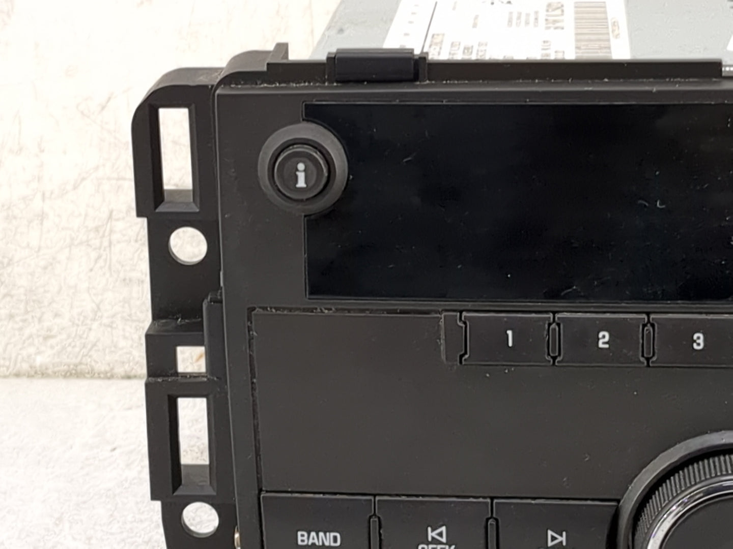 2007-2013 Gmc Sierra 1500 Radio AM FM Cd Player Receiver Replacement P/N:28162319 25942014 Fits OEM Used Auto Parts - Oemuse