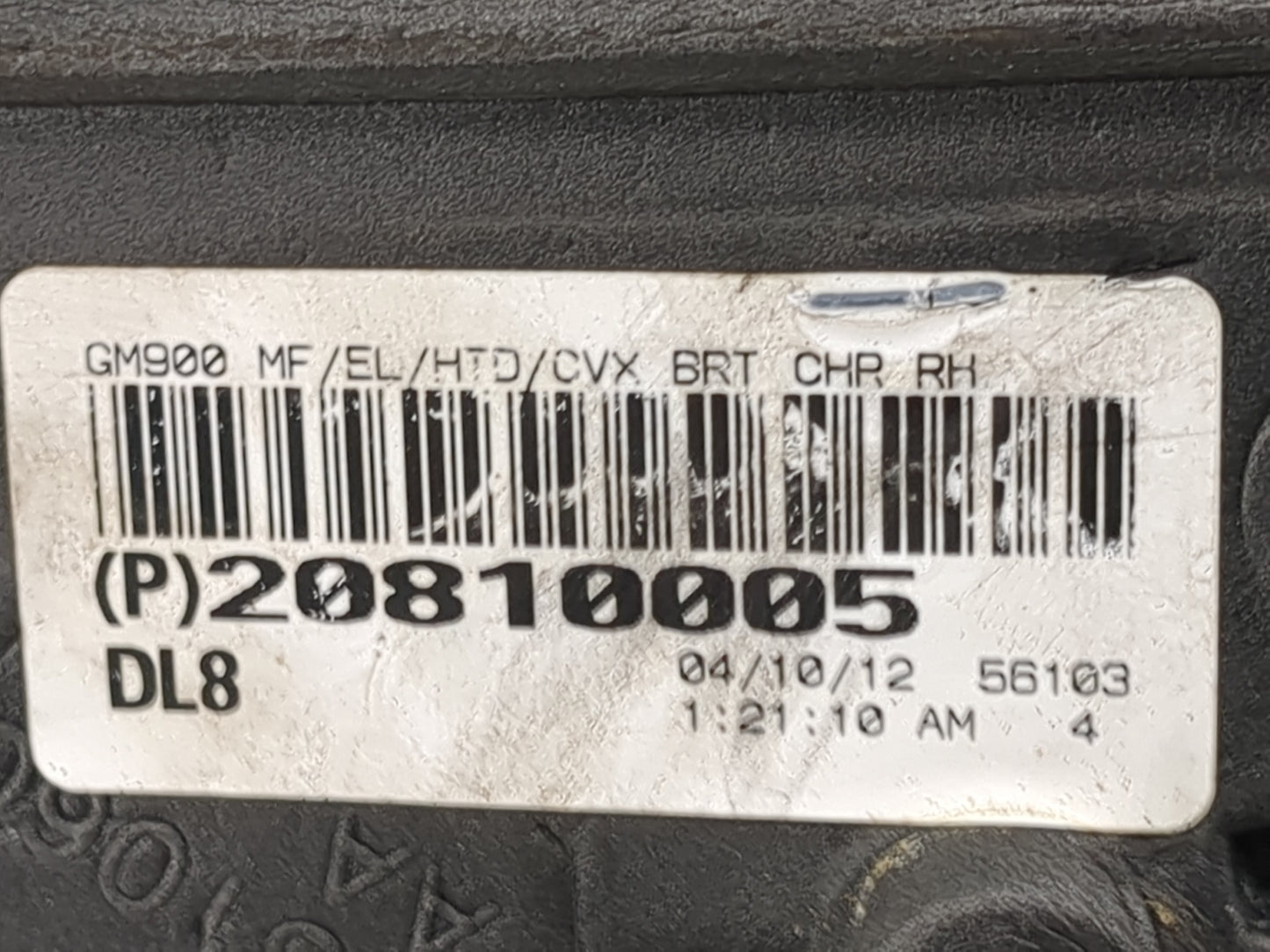 2009-2013 Gmc Sierra 1500 Passenger Side View Mirror - Right Door Mirror OEM Used - Oemusedautoparts1.com