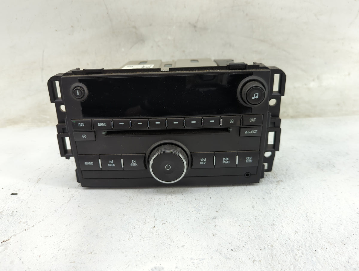 2010-2013 Gmc Sierra 1500 Radio AM FM Cd Player Receiver Replacement P/N:20934593 28256335 Fits OEM Used Auto Parts - Oemuse