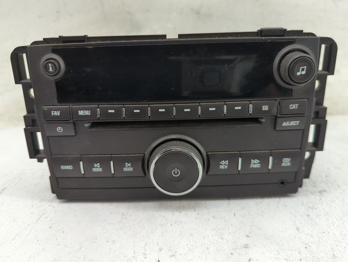 2010-2013 Gmc Sierra 1500 Radio AM FM Cd Player Receiver Replacement P/N:20934593 28256335 Fits OEM Used Auto Parts - Oemuse
