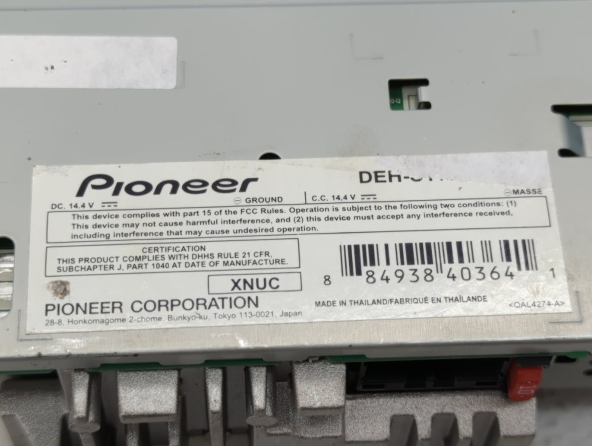 2012 Gmc Sierra 1500 Am Fm Cd Player Radio Receiver - Oemusedautoparts1.com