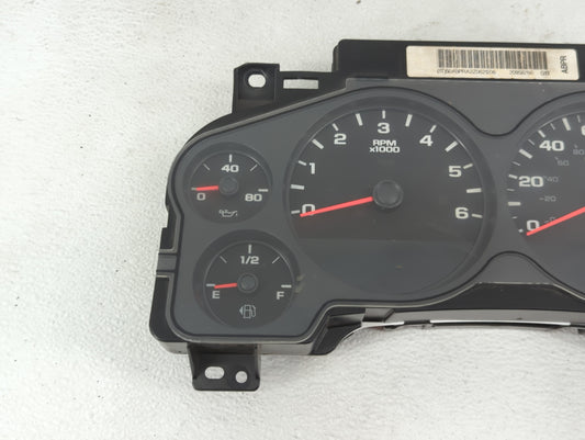 2007-2012 Gmc Sierra 2500 Instrument Cluster Speedometer Gauges P/N:20958766 Fits Fits 2007 2008 2009 2010 2011 2012 2013 OEM Used Auto Parts