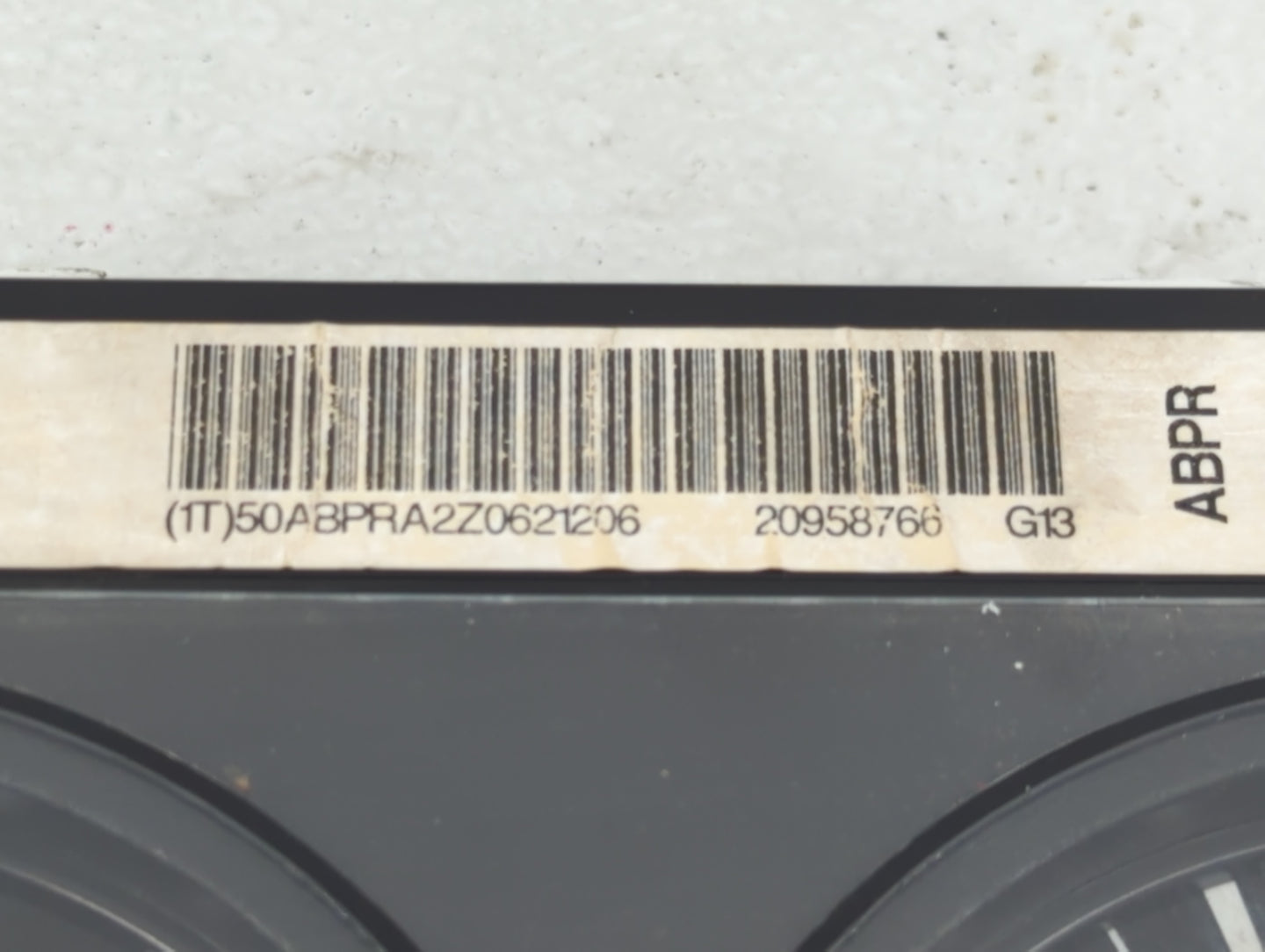 2007-2012 Gmc Sierra 2500 Instrument Cluster Speedometer Gauges P/N:20958766 Fits Fits 2007 2008 2009 2010 2011 2012 2013 OE