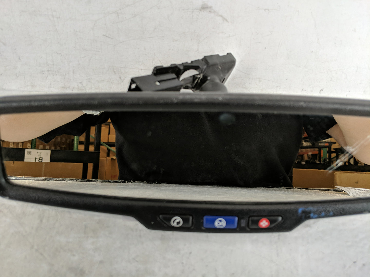 2010-2017 Gmc Terrain Interior Rear View Mirror Replacement OEM P/N:13503845 Fits OEM Used Auto Parts - Oemusedautoparts1.co