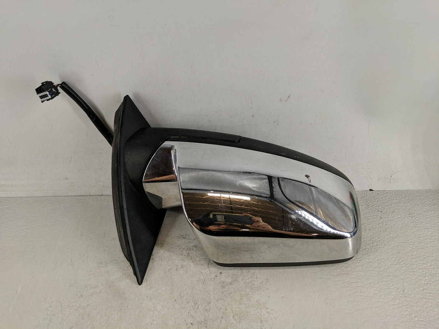 2011-2014 Gmc Terrain Driver Left Side View Manual Door Mirror Chrome - Oemusedautoparts1.com