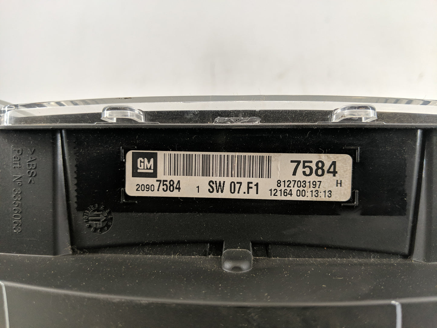 2012 Gmc Terrain Instrument Cluster Speedometer Gauges P/N:20907584 Fits OEM Used Auto Parts - Oemusedautoparts1.com