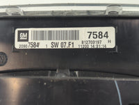 2012 Gmc Terrain Instrument Cluster Speedometer Gauges P/N:20907584 Fits OEM Used Auto Parts - Oemusedautoparts1.com