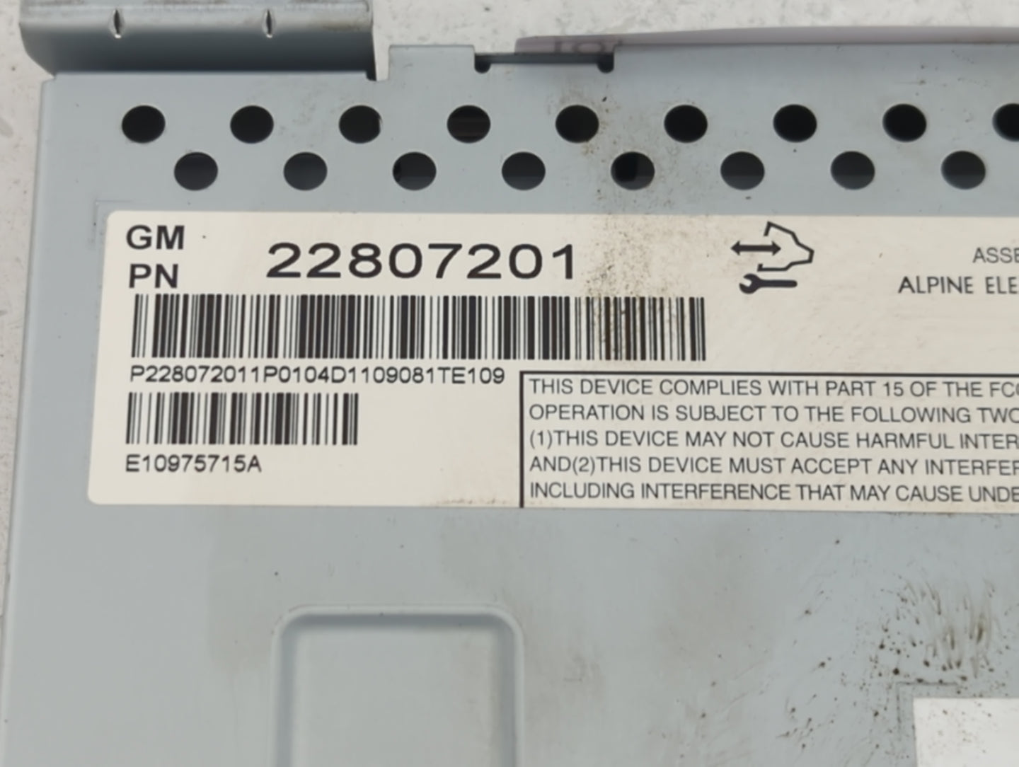 2010-2017 Gmc Terrain Information Display Screen - Oemusedautoparts1.com