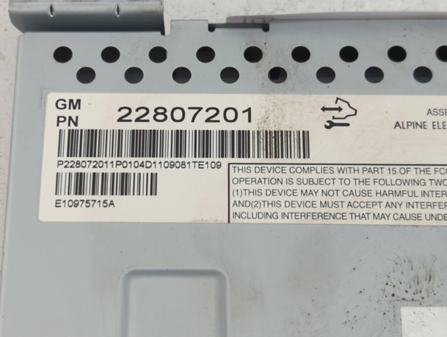 2010-2017 Gmc Terrain Information Display Screen - Oemusedautoparts1.com