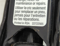 2012 Gmc Terrain Spare Scissor Car Jack - Oemusedautoparts1.com