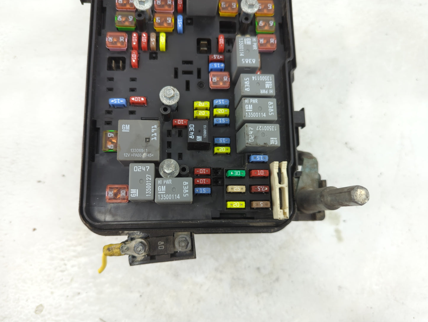 2012 Gmc Terrain Fusebox Fuse Box Panel Relay Module P/N:13500128 13500127, 13500114, 13306941 Fits OEM Used Auto Parts - Oe