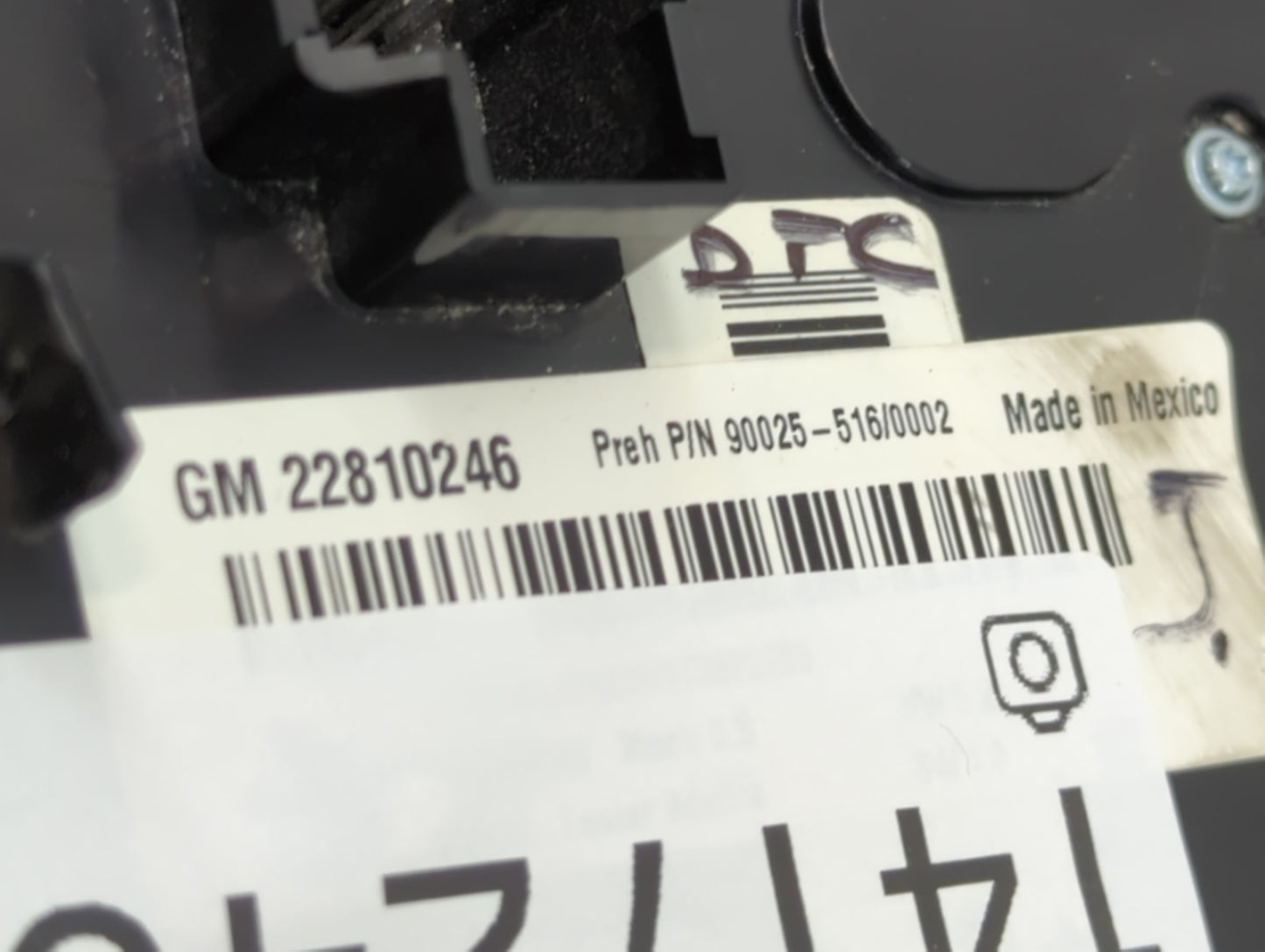 2012-2015 Gmc Terrain Radio Control Panel - Oemusedautoparts1.com