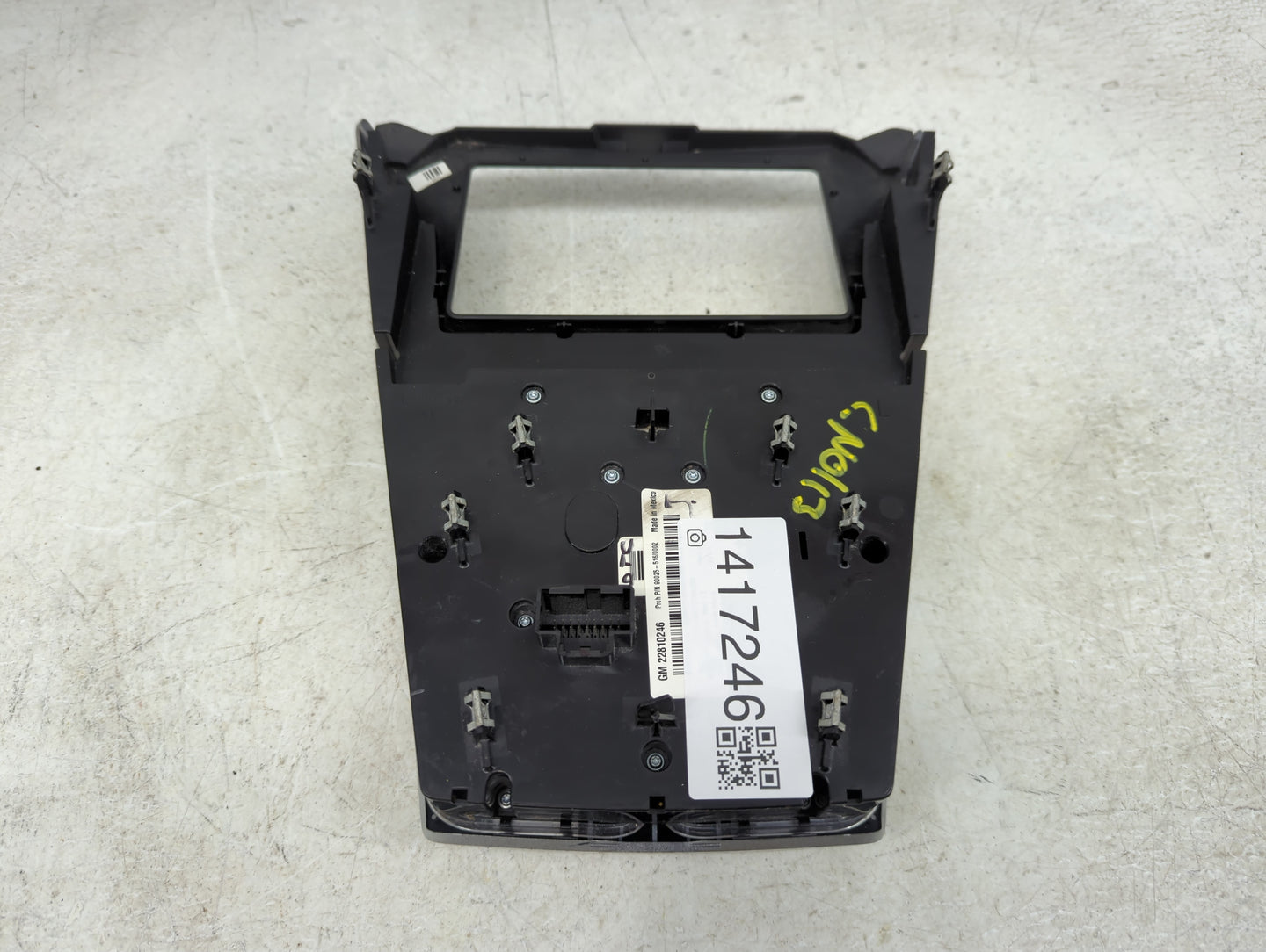 2012-2015 Gmc Terrain Radio Control Panel - Oemusedautoparts1.com