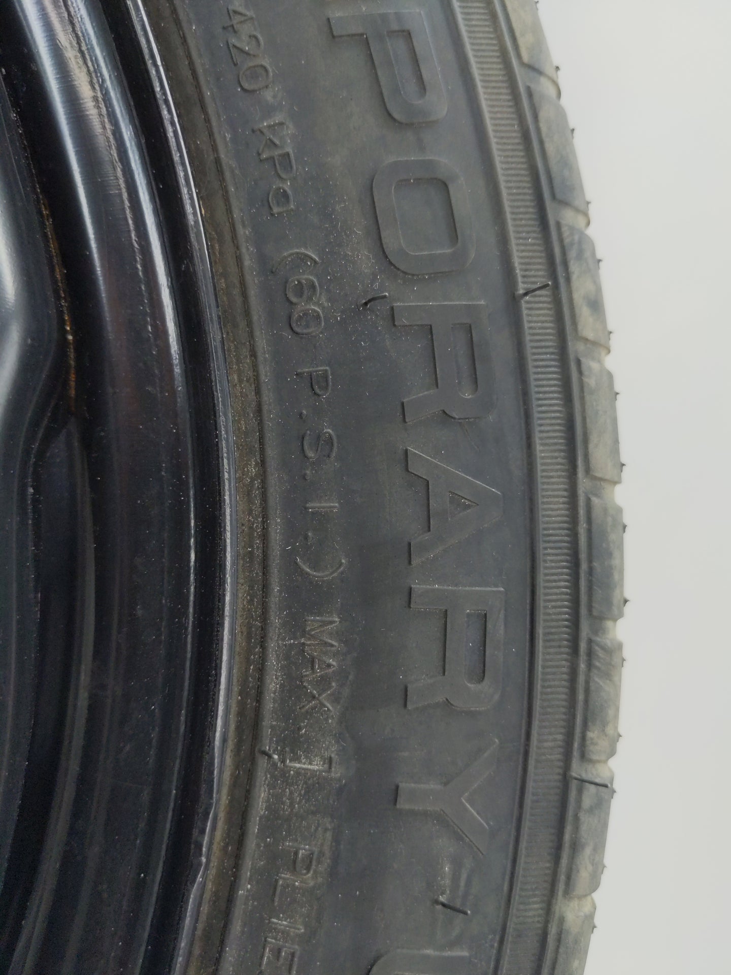 2010-2017 Gmc Terrain Spare Donut Tire Wheel Rim Oem 1420849 - Oemusedautoparts1.com