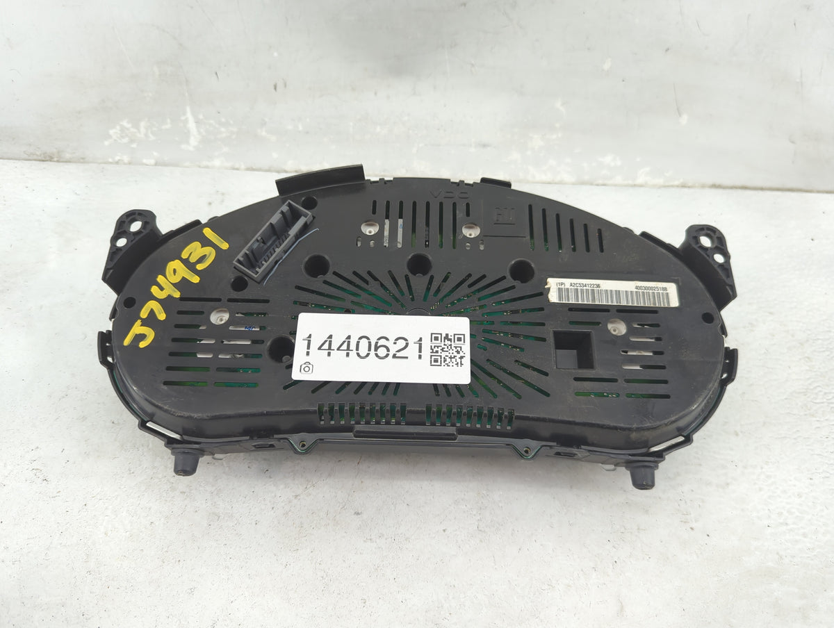 2012 Gmc Terrain Instrument Cluster Speedometer Gauges P/N:A2C53412236 400300025188 Miles: Fits OEM Used Auto Parts - Oemuse
