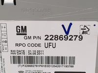 2012 Gmc Terrain Radio AM FM Cd Player Receiver Replacement P/N:22869279 M1G475576B Fits OEM Used Auto Parts - Oemusedautopa