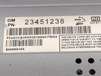 2012 Gmc Terrain Radio AM FM Cd Player Receiver Replacement P/N:23451238 E40485616A Fits OEM Used Auto Parts - Oemusedautopa