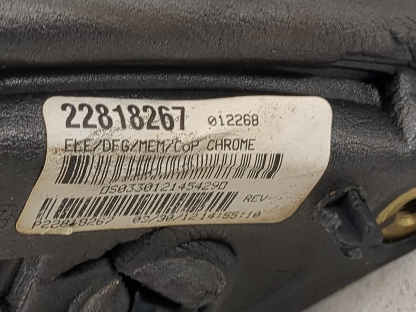 2011-2014 Gmc Terrain Passenger Side View Mirror - Right Door Mirror OEM Used - Oemusedautoparts1.com