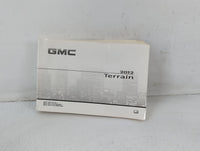 2012 Gmc Terrain Owners Manual Book Guide P/N:20846011 A OEM Used Auto Parts - Oemusedautoparts1.com
