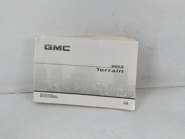 2012 Gmc Terrain Owners Manual Book Guide P/N:20846011 A OEM Used Auto Parts - Oemusedautoparts1.com