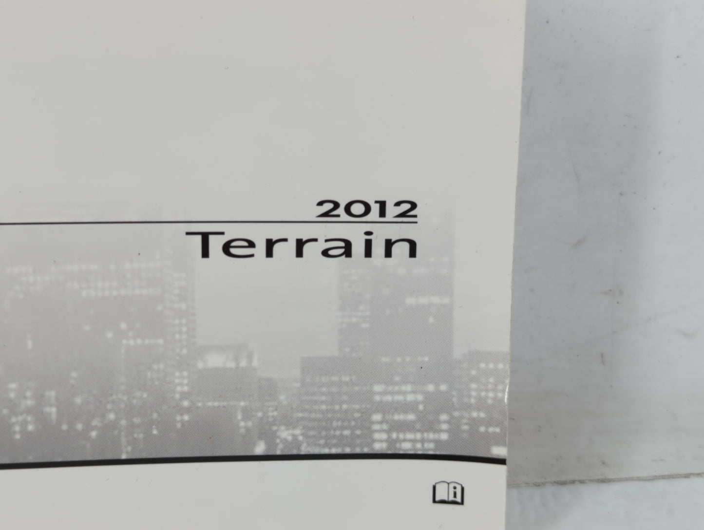 2012 Gmc Terrain Owners Manual Book Guide P/N:22862219 B OEM Used Auto Parts - Oemusedautoparts1.com