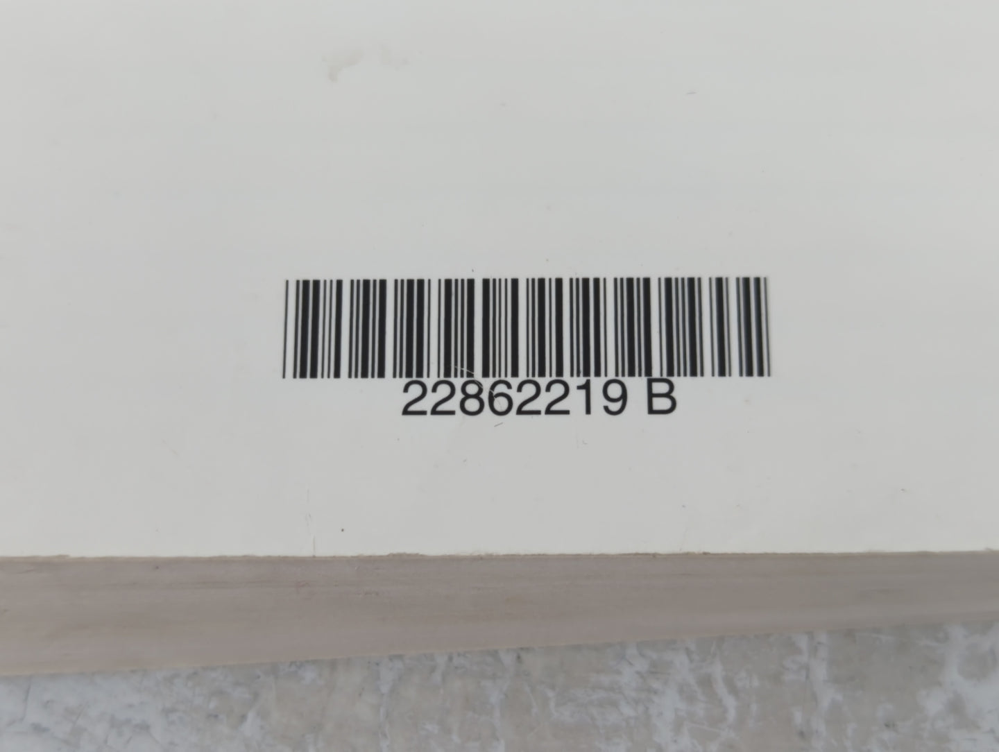 2012 Gmc Terrain Owners Manual Book Guide P/N:22862219 B OEM Used Auto Parts - Oemusedautoparts1.com