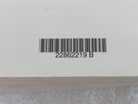 2012 Gmc Terrain Owners Manual Book Guide P/N:22862219 B OEM Used Auto Parts - Oemusedautoparts1.com