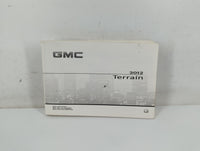 2012 Gmc Terrain Owners Manual Book Guide P/N:22862219 B OEM Used Auto Parts - Oemusedautoparts1.com