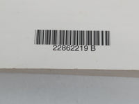 2012 Gmc Terrain Owners Manual Book Guide P/N:22862219 B OEM Used Auto Parts - Oemusedautoparts1.com