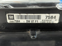 2012 Gmc Terrain Instrument Cluster Speedometer Gauges P/N:812703197 Fits OEM Used Auto Parts - Oemusedautoparts1.com