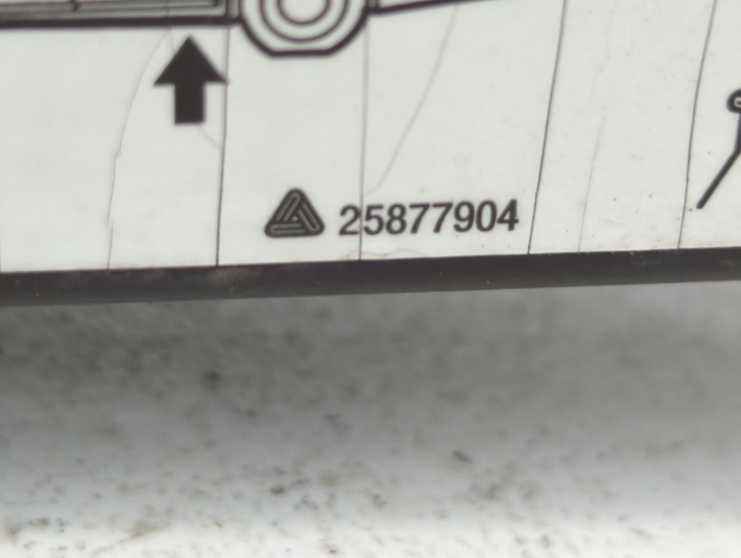 2012 Gmc Terrain Spare Scissor Car Jack 813119 - Oemusedautoparts1.com