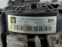 2010-2017 Gmc Terrain Alternator Replacement Generator Charging Assembly Engine OEM P/N:13500315 Fits OEM Used Auto Parts - 