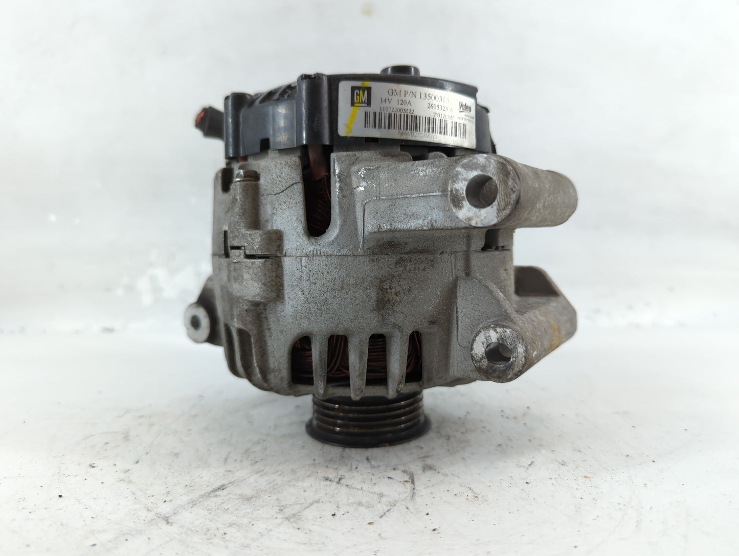 2010-2017 Gmc Terrain Alternator Replacement Generator Charging Assembly Engine OEM P/N:13500315 Fits OEM Used Auto Parts - 