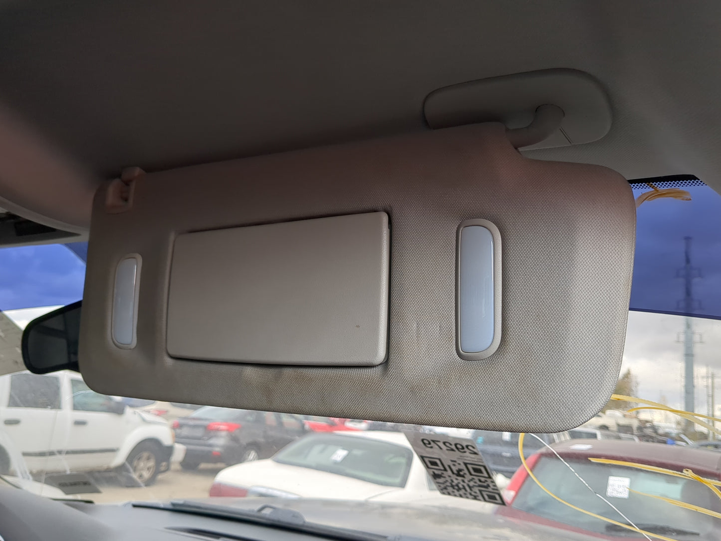 2007-2014 Gmc Yukon Sun Visor Shade Replacement Passenger Right Mirror Fits Fits 2007 2008 2009 2010 2011 2012 2013 2014 OEM