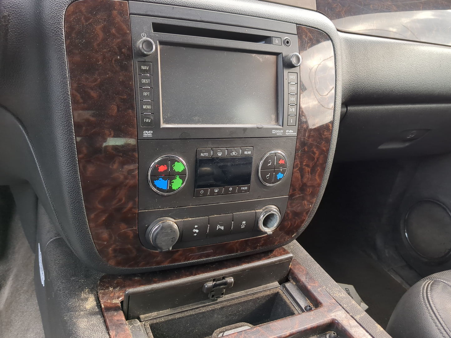 2012-2014 Gmc Yukon Climate Control Module Temperature AC/Heater Replacement Fits Fits 2012 2013 2014 OEM Used Auto Parts - 
