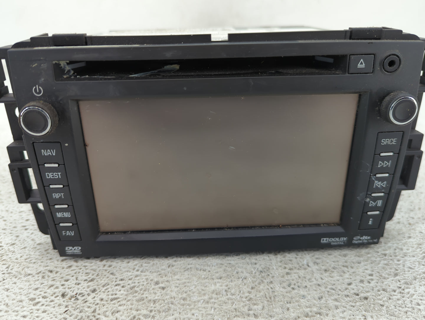 2012-2014 Gmc Yukon Radio AM FM Cd Player Receiver Replacement P/N:23180744 Fits Fits 2012 2013 2014 OEM Used Auto Parts - O