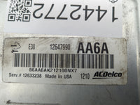 2010-2014 Gmc Yukon PCM Engine Control Computer ECU ECM PCU OEM P/N:12647990 12633238 Fits OEM Used Auto Parts - Oemusedauto