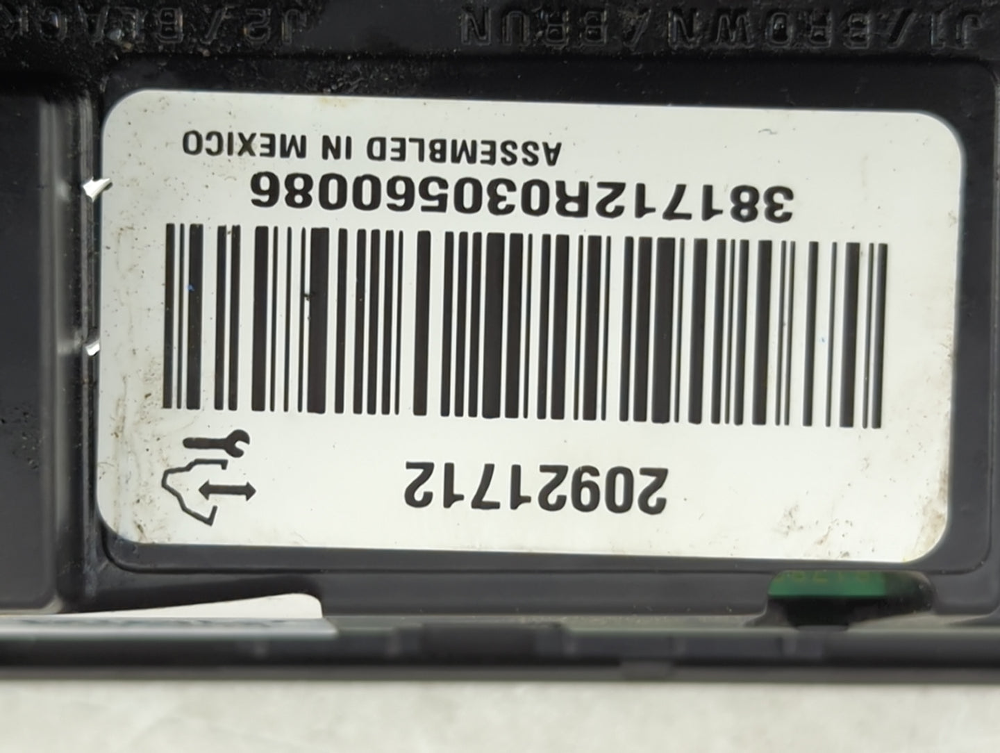 2012-2014 Gmc Yukon Climate Control Module Temperature AC/Heater Replacement P/N:20921712 381712R030560086 Fits OEM Used Aut