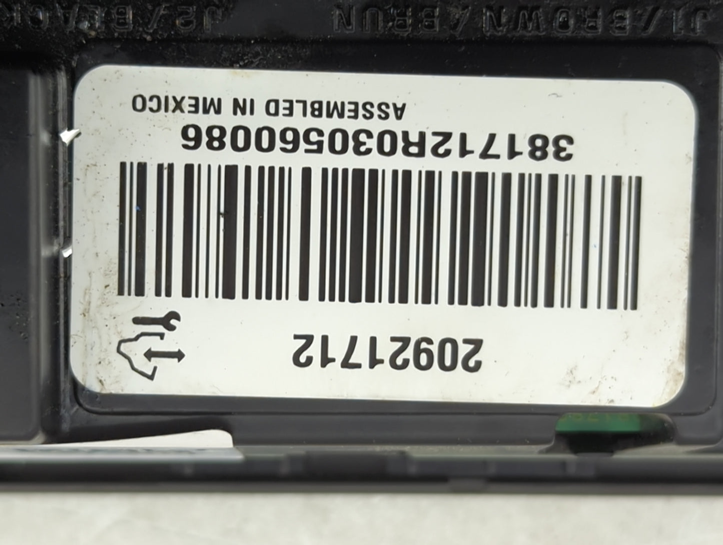 2012-2014 Gmc Yukon Climate Control Module Temperature AC/Heater Replacement P/N:20921712 381712R030560086 Fits OEM Used Aut
