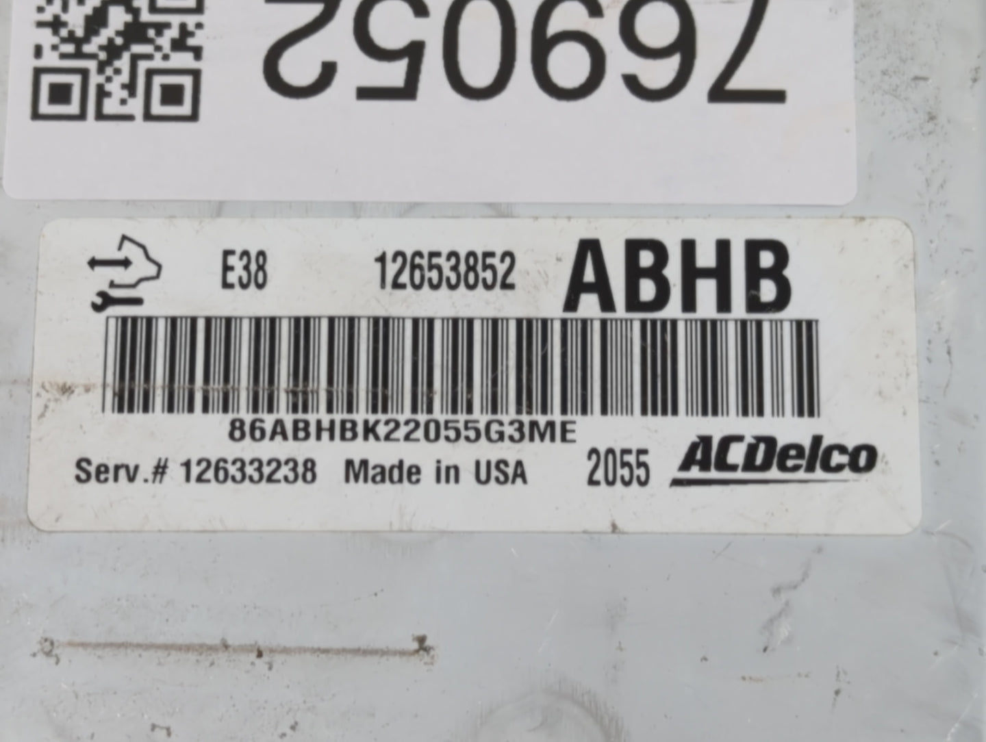 2010-2014 Gmc Yukon Xl 1500 PCM Engine Control Computer ECU ECM PCU OEM P/N:12633238 12653852 Fits OEM Used Auto Parts - Oem