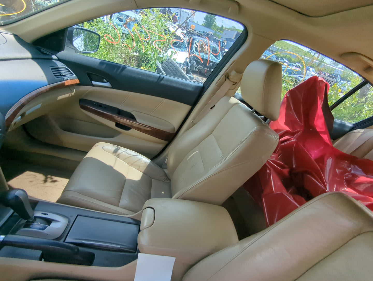 2011-2012 Honda Accord Passenger Front Seat Oem Beige - Oemusedautoparts1.com