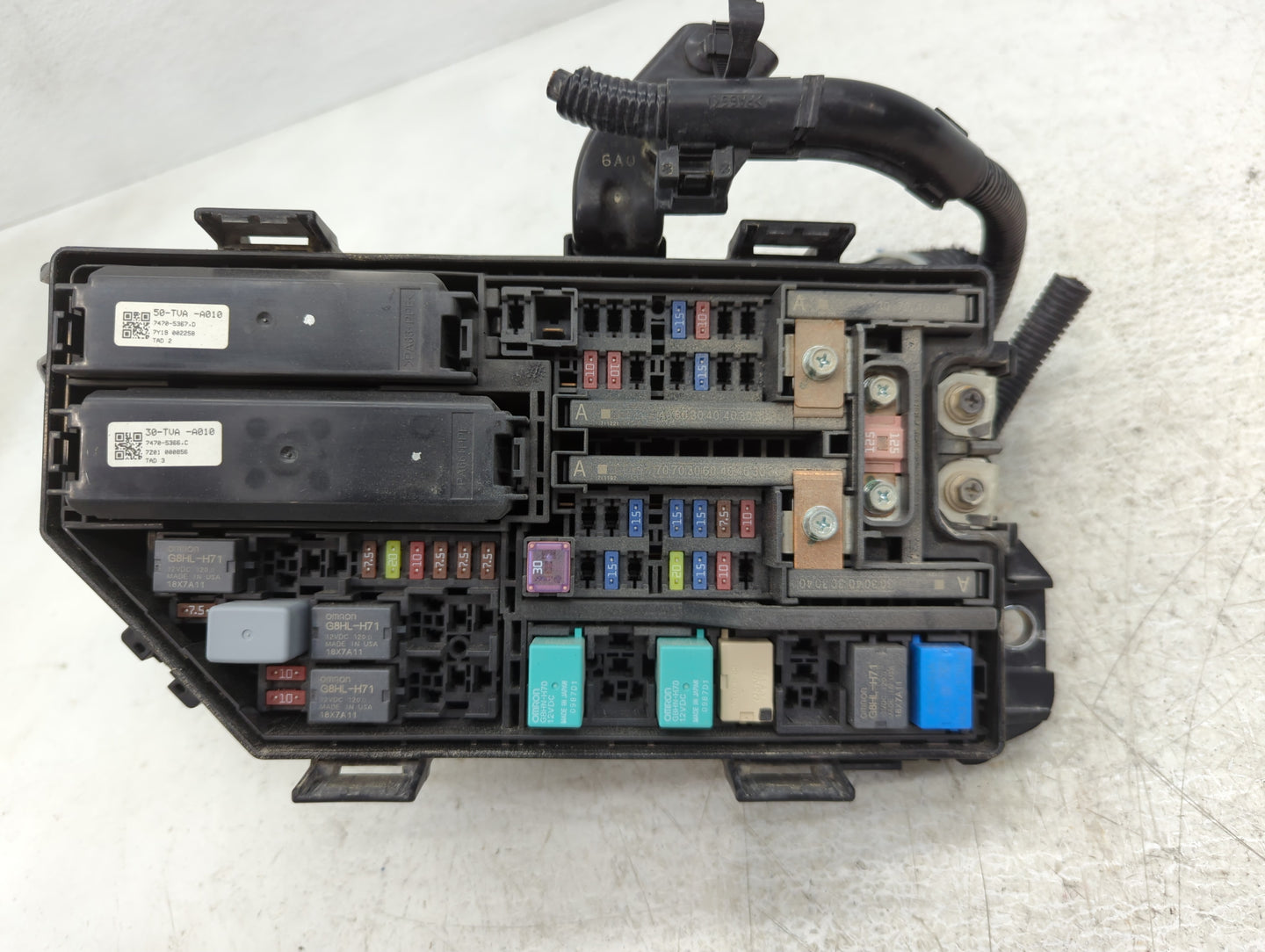 2008 Honda Accord Fusebox Fuse Box Panel Relay Module P/N:TVA-A01 Fits OEM Used Auto Parts - Oemusedautoparts1.com