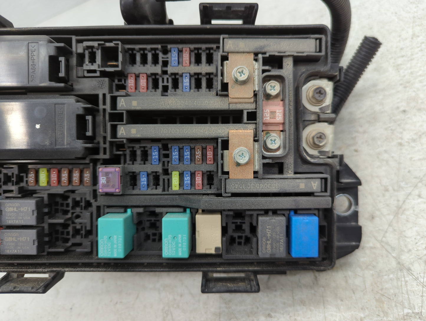 2008 Honda Accord Fusebox Fuse Box Panel Relay Module P/N:TVA-A01 Fits OEM Used Auto Parts - Oemusedautoparts1.com