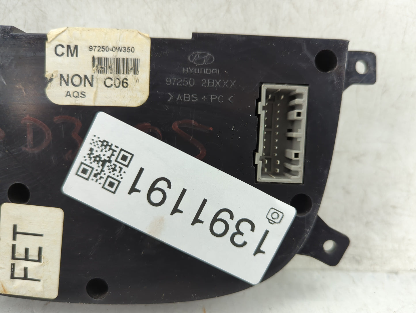 2008-2012 Honda Accord Climate Control Module Temperature AC/Heater Replacement P/N:97250 2BXXX 97250-0W350 Fits OEM Used Au