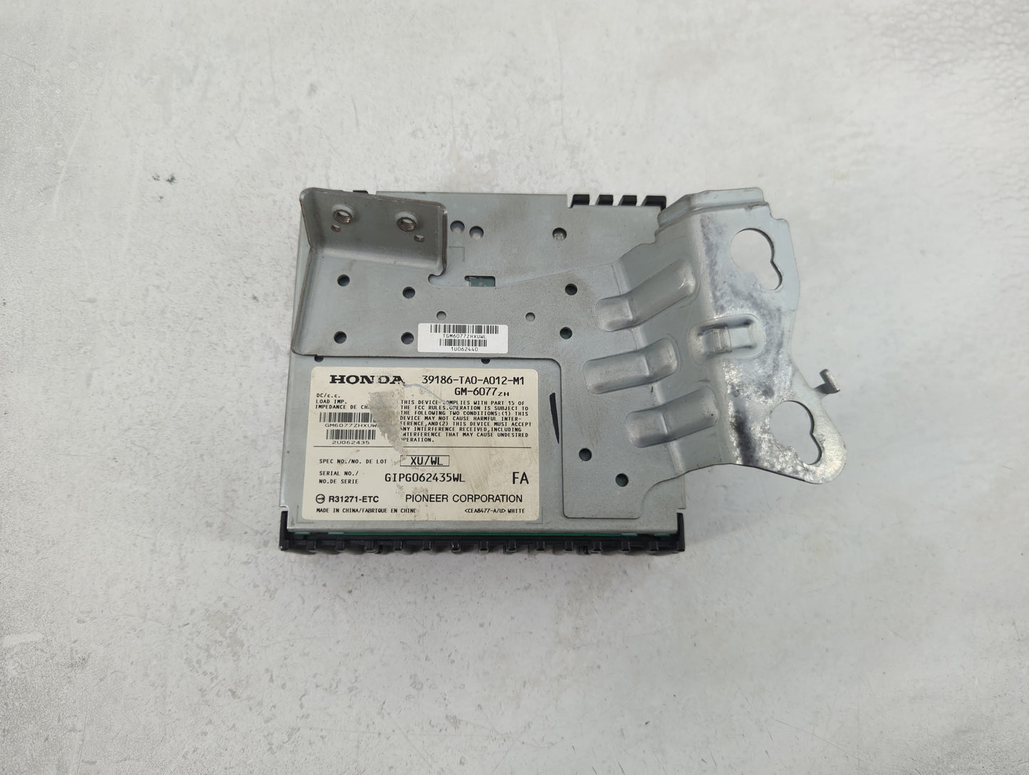 2008-2012 Honda Accord Radio AM FM Cd Player Receiver Replacement P/N:39186-TA0-A012-M1 Fits Fits 2008 2009 2010 2011 2012 O